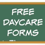 Free Daycare Forms And Sample Documents   Free Printable Daycare Forms