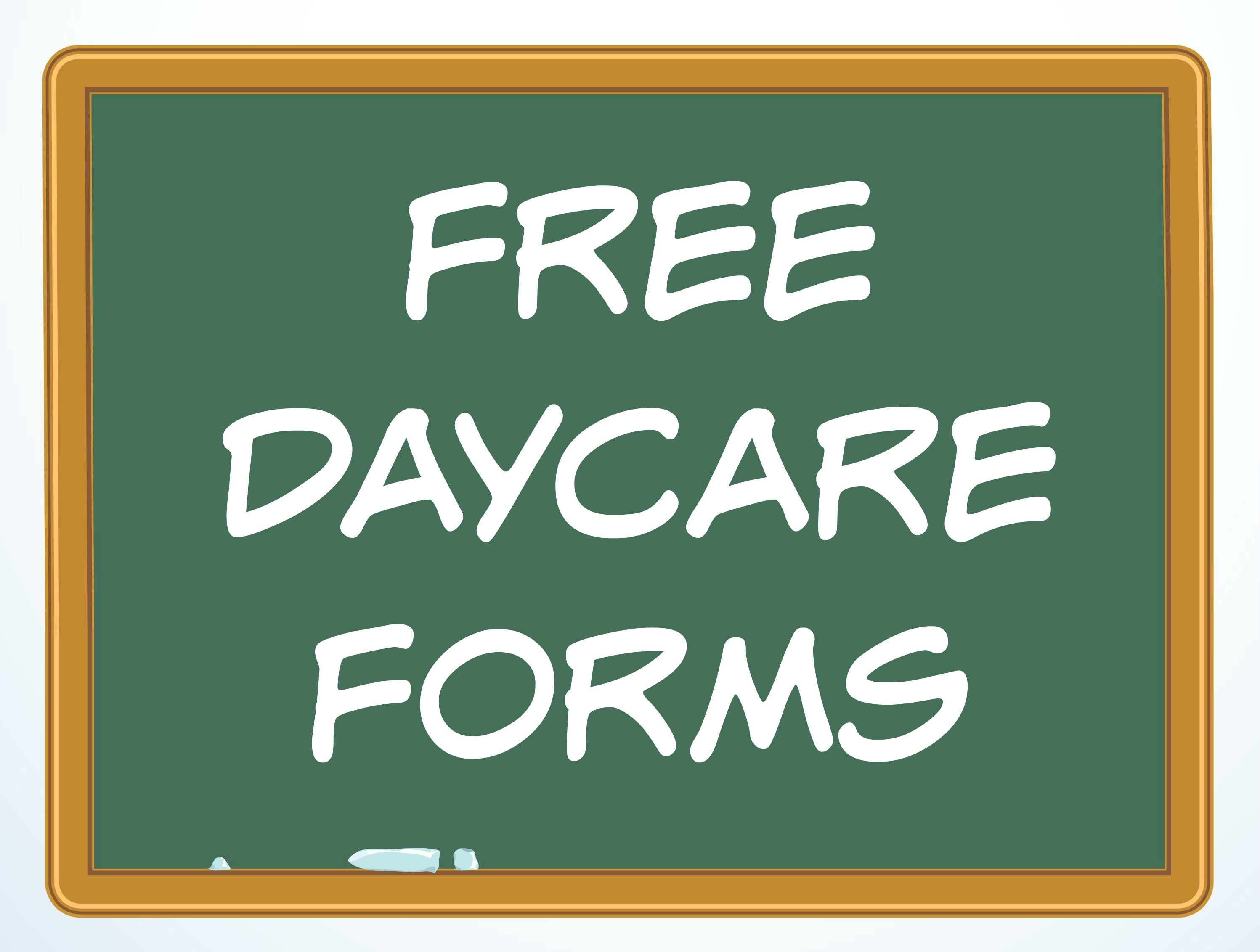 Free Daycare Forms And Sample Documents - Free Printable Daycare Forms For Parents