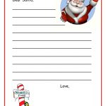 Free Dear Santa Letter Template Download | Posters For The Walls   Free Printable Dear Santa Stationary