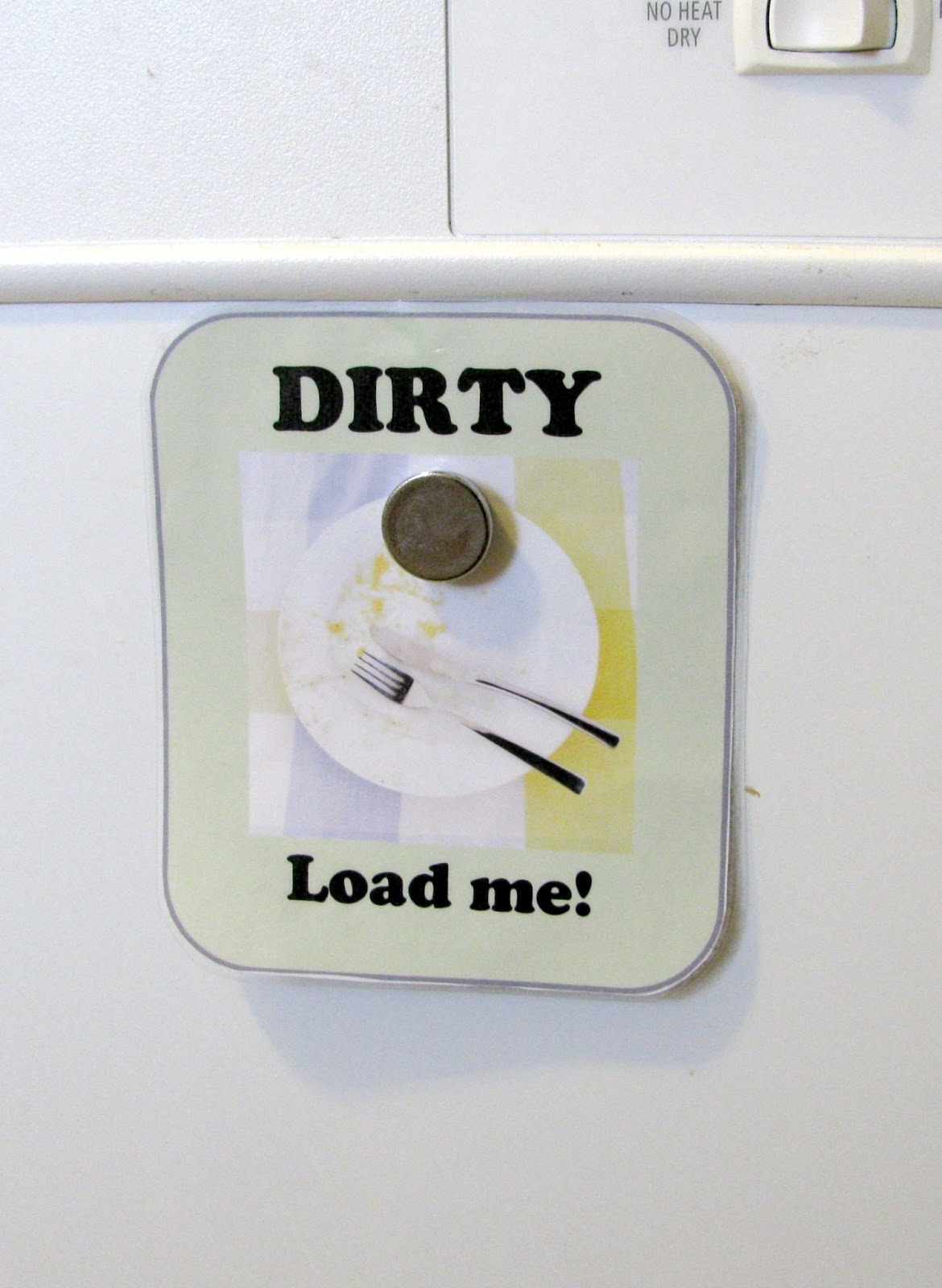 Free Printable Clean Dirty Dishwasher Sign Free Printable