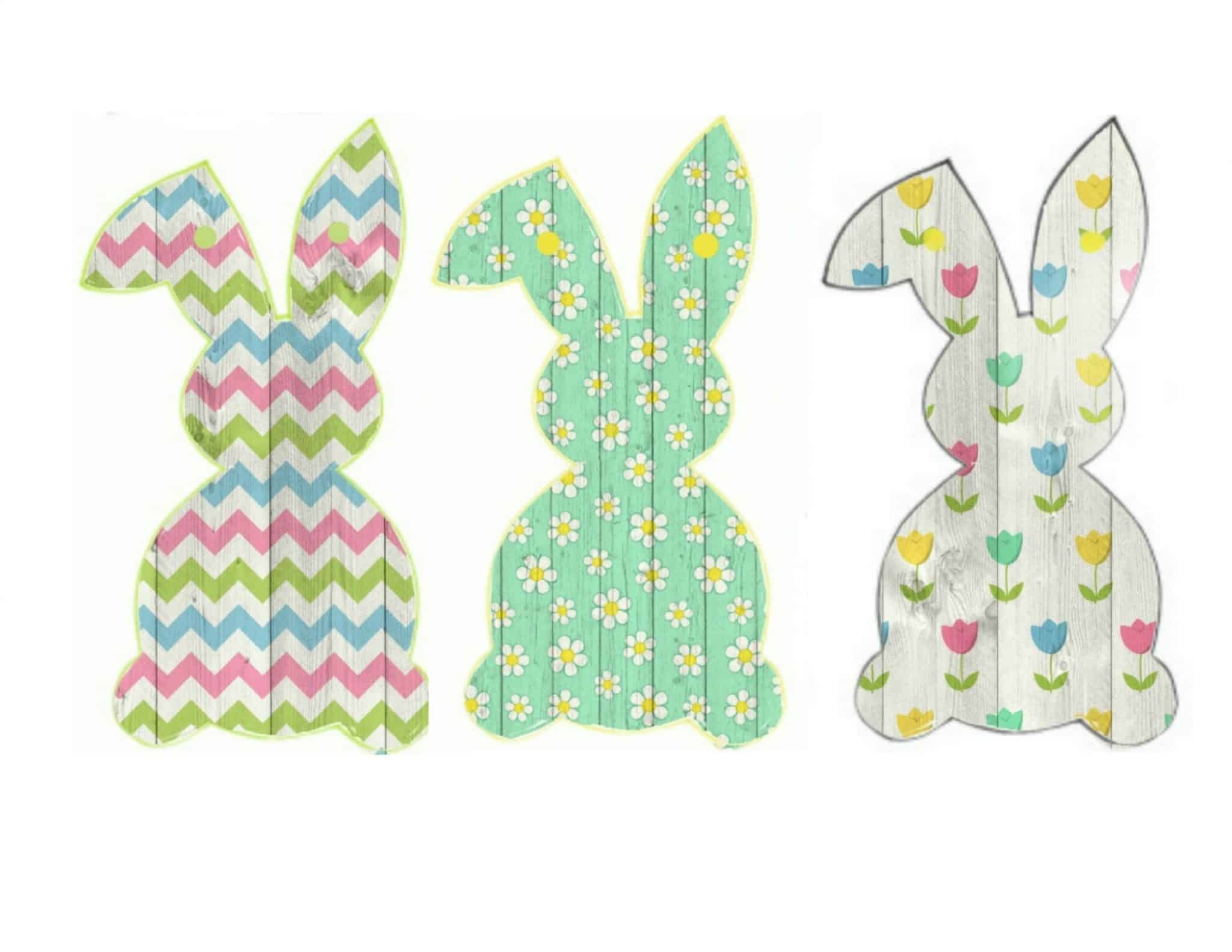 Free Easter Bunny Banner Printable - Of Faeries &amp;amp; Fauna Craft Co. - Free Printable Easter Decorations