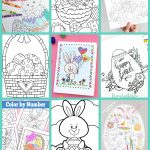 Free Easter Coloring Pages   Happiness Is Homemade   Free Printable Easter Coloring Pages For Toddlers