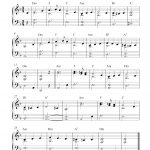 Free Easy Christmas Piano Sheet Music | What Child Is This?   Free Christmas Piano Sheet Music For Beginners Printable