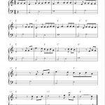 Free Easy Piano Sheet Music, How Great Thou Art – Free Printable Sheet Music For Piano