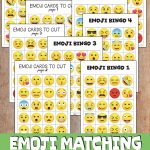 Free Emoji Bingo Game For Kids   Free Emoji Bingo Printable