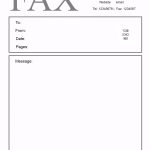 Free Fax Cover Sheet Template | Customize Online Then Print   Free Printable Message Sheets