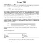Free Florida Living Will Form   Pdf | Eforms – Free Fillable Forms   Free Printable Living Will Forms Washington State