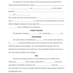 Free Florida Roommate (Room Rental) Agreement Template   Pdf | Word   Free Printable Roommate Rental Agreement