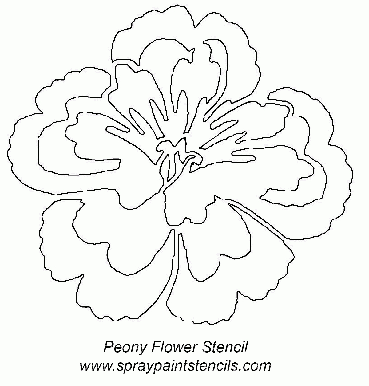 Free Flower Stencils You Can Print | Shadow Grass Or Cat Tails - Free Printable Flower Stencils