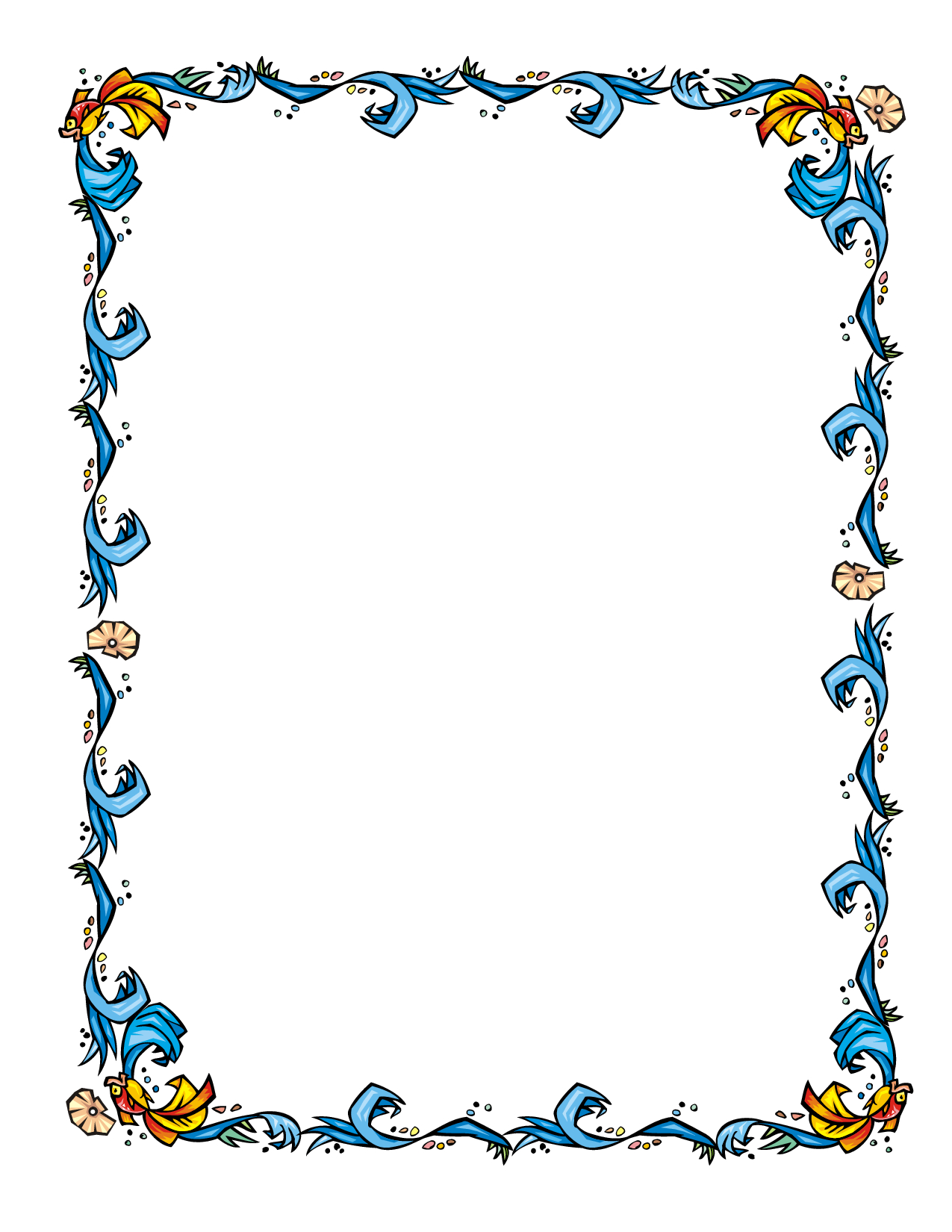 Free Free Page Border Templates, Download Free Clip Art, Free Clip - Free Printable Summer Borders