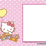 Free Free Perfect Hello Kitty Baby Shower Invitations | Beeshower   Free Printable Hello Kitty Baby Shower Invitations