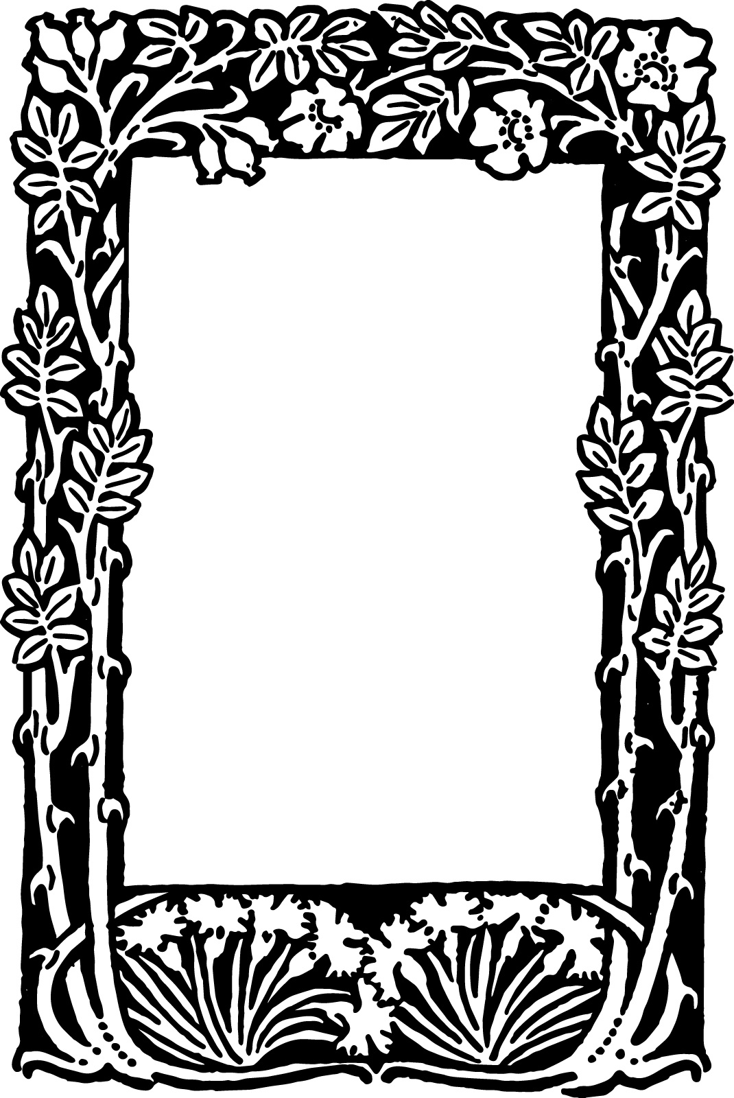 Free Free Printable Floral Borders And Frames, Download Free Clip - Free Printable Borders And Frames