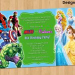 Free Free Printable Superhero Birthday Invitations | Bagvania   Free Printable Superhero Birthday Invitation Templates