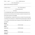 Free General (Personal Property) Bill Of Sale Form   Word | Pdf   Free Printable Generic Bill Of Sale