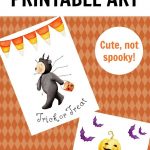 Free Halloween Printables That Are Cute, Not Scary! | Free   Free Printable Halloween Decorations Scary