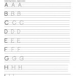 Free Handwriting Worksheets For Kids | Printable Alphabet Worksheet   Free Printable Name Worksheets For Kindergarten