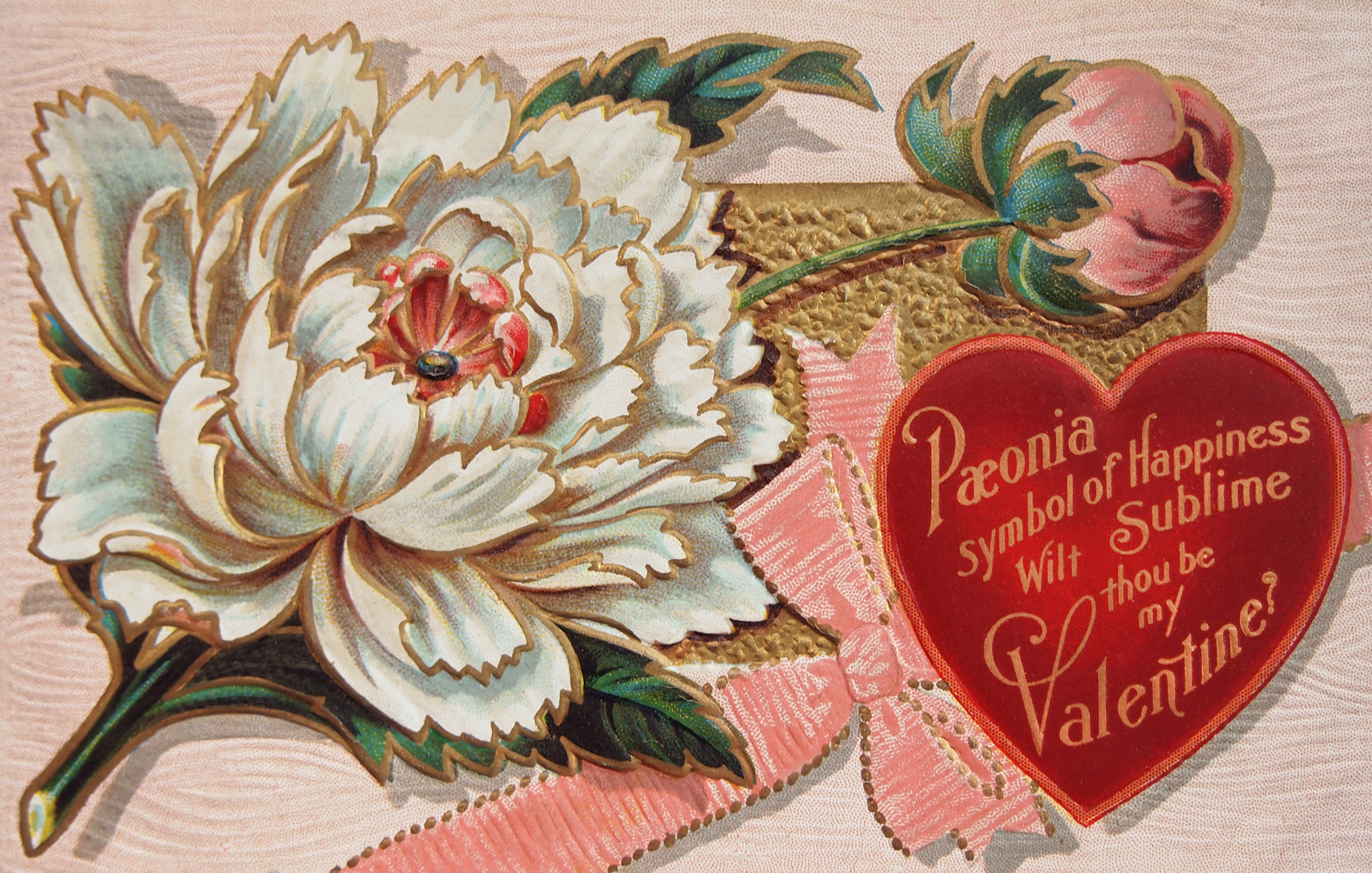 Free High Resolution Vintage Victorian Valentine&amp;#039;s Day Postcard - Free Printable Vintage Valentine Pictures