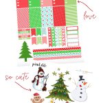 Free Holiday Planner Stickers Printable   Roxy James   Free Printable Holiday Stickers