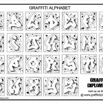 Free How To Draw Graffiti Letters A Z Stepstep Printable Abc   Free Printable Graffiti Letters Az