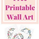 Free Inspirational Printable Wall Art | Edifying Blog Posts   Free Printable Christian Art