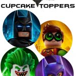 Free Lego Batman Cupcake Toppers | Daniel Bday Theme Ideas | Lego   Batman Cupcake Toppers Free Printable