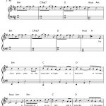Free Let It Go Easy Version Frozen Theme Sheet Music Preview 1   Let It Go Violin Sheet Music Free Printable