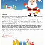 Free Letters From Santa | Santa Letters To Print At Home   Gifts   Free Printable Letter From Santa Template