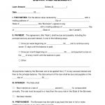 Free Loan Agreement Templates   Pdf | Word | Eforms – Free Fillable   Free Printable Loan Forms