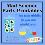 Free Mad Scientist Party Printables From Www   Scan To Enter Sign Printable Free