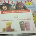 Free Mcdonald's Frozen Strawberry Lemonade Coupon In The Parade   Free Mcdonalds Smoothie Printable Coupon