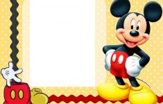 Free Mickey Mouse Birthday Invitations – Kaza.psstech.co – Free Printable Mickey Mouse Birthday Invitations