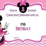 Free Minnie Mouse 2Nd Birthday Invitation | Free Printable   Free Printable Minnie Mouse Party Invitations