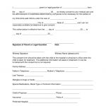 Free Minor (Child) Medical Consent Form   Word | Pdf | Eforms – Free   Free Printable Child Medical Consent Form