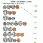 Free Money Worksheets Counting Quarters Dimes Nickels And Pennies 1   Free Printable Counting Money Worksheets For 2Nd Grade