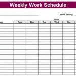 Free Monthly Employee Work Schedule Template Excel Printable | Smorad   Free Printable Monthly Work Schedule Template
