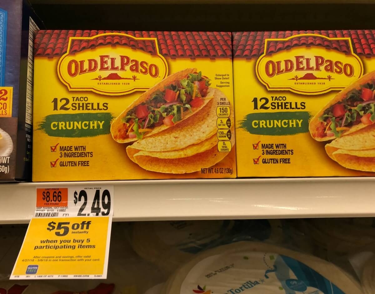 Free Old El Paso Tortillas, Taco Shells, Or Beans At Stop &amp;amp; Shop - Free Printable Old El Paso Coupons