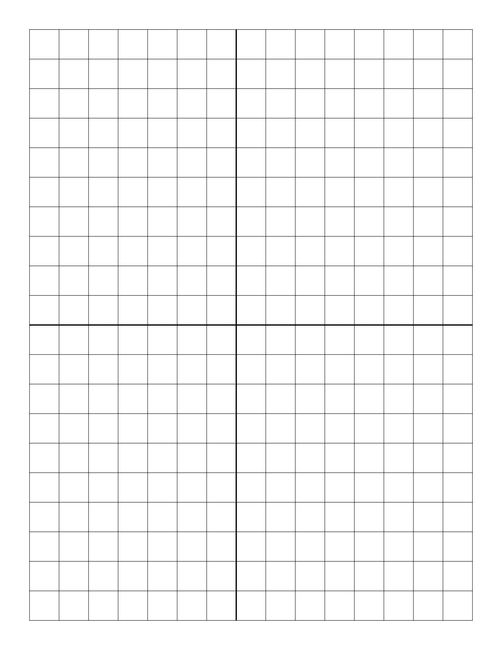 Free Online Graph Paper / Plain - Free Printable Graph Paper 1 4 Inch