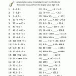 Free Online Math Worksheets Place Value Tenths 5 | Math | Math   Free Printable Place Value Worksheets