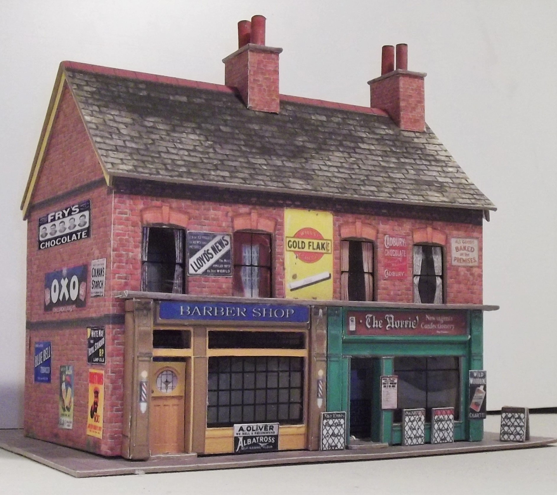 Free Oo Gauge Ho Scale Building Kits Fergus 3Dk Free Printable