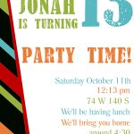 Free Party Invitation Templates For Kids   Tutlin.psstech.co   Free Printable Birthday Invitation Cards Templates