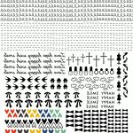 Free Patterns For Nail Art  Print It Out On A Transparent Sticker   Free Printable Nail Art Designs