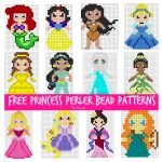 Free Perler Bead Patterns For Kids!   U Create   Pony Bead Patterns Free Printable