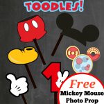Free Photo Props Mickey Mouse Printable & Templates | 4Th Birthday   Free Printable Mickey Mouse Template