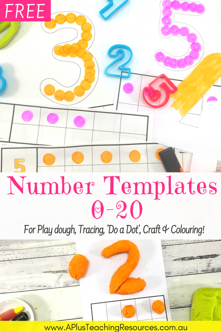 Free Playdough Mats Guaranteed To Make Learning Fun! - Free Printable Playdough Mats