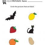 Free Preschool Color Learning Worksheet   Color Recognition Worksheets Free Printable