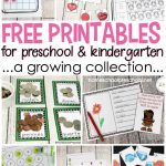 Free Preschool Printables For Your Homeschool Preschool   Free Printable Preschool Worksheets