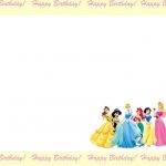 Free Princess Invitations To Print | Free Printable Disney Princess   Disney Princess Free Printable Invitations