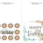 Free Printable 21St Birthday Cards – Happy Holidays!   Free Printable Birthday Cards For Wife