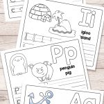 Free Printable Alphabet Book   Alphabet Worksheets For Pre K And K   Free Printable Books For Kindergarten