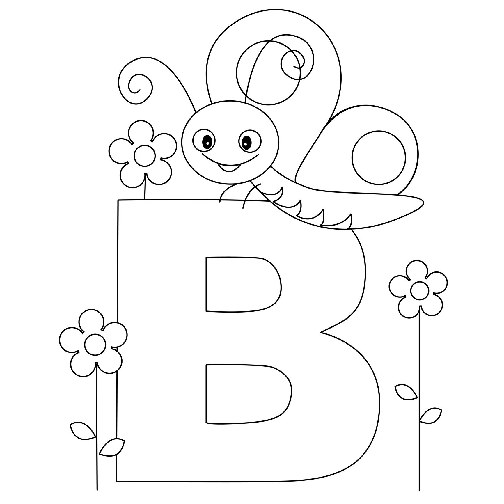 Free Printable Alphabet Coloring Pages For Kids - Best Coloring - Free Printable Alphabet Letters To Color